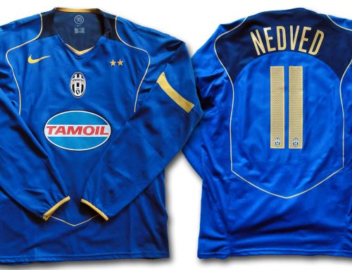 JUVENTUS JERSEY 2004/05 UEFA CHAMPIONS LEAGUE #11 NEDVED