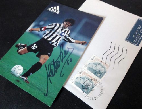 Fan letter Alessandro Del Piero