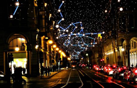 Turin by night