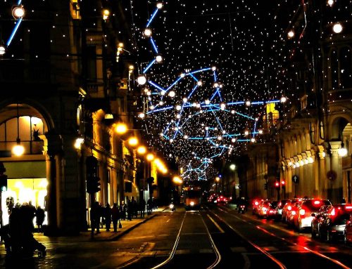 Turin by night